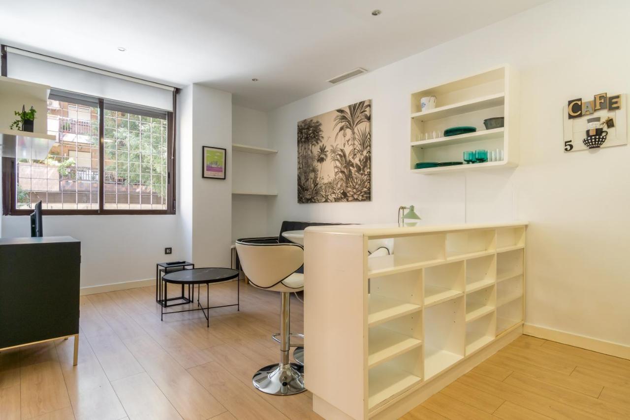 Bright Modern -1Bedroom 1Bath -Cuatro Caminos Madrid Buitenkant foto
